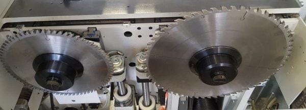 Component of the Gabbiani GT2 Beam Saw