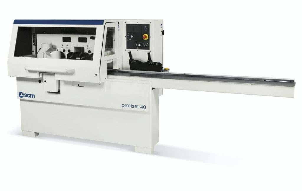 SCM Profiset 40 4 Sided Planer with 2300mm Pre-Straightening Infeed Table