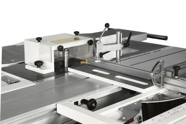 Table top view of Minimax CU 410 ES Universal Combined Machine (Planer, Saw & Spindle Moulder)